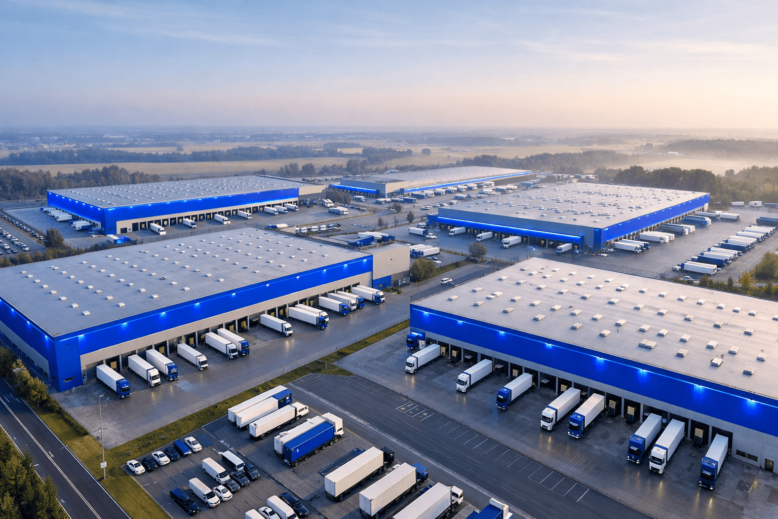 Современный логистический комплекс класса А